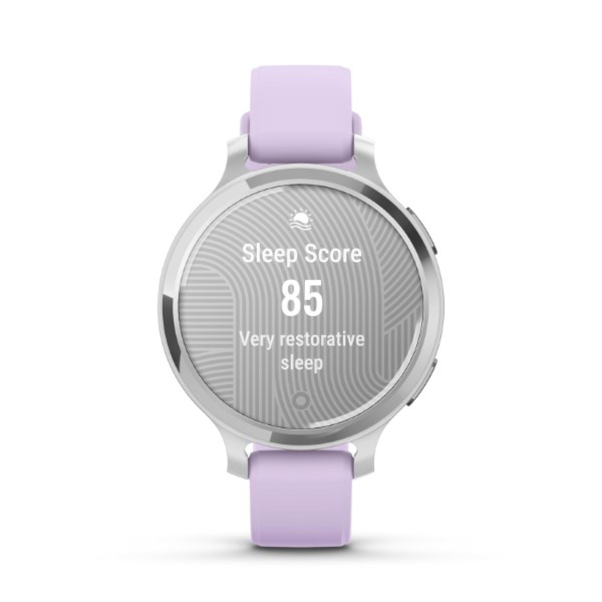 Lily® 2 Active Silver with Purple Jasmine Silicone GA-010-02891-01