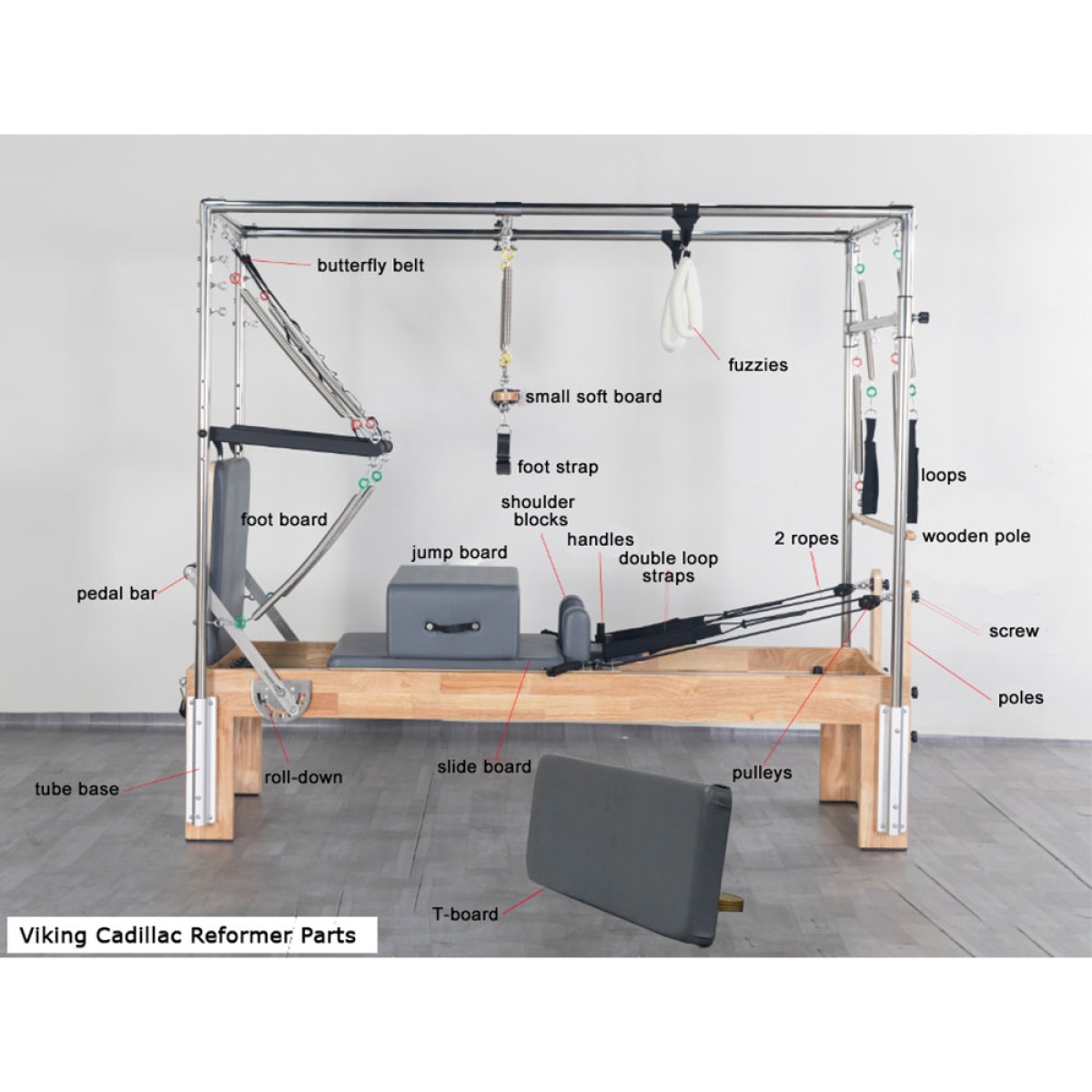 Κρεβάτι Pilates Cadillac Reformer 106111 Viking