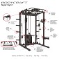 Κλωβός Power Rack με Τροχαλίες Bodycraft Super Gym 1 44727