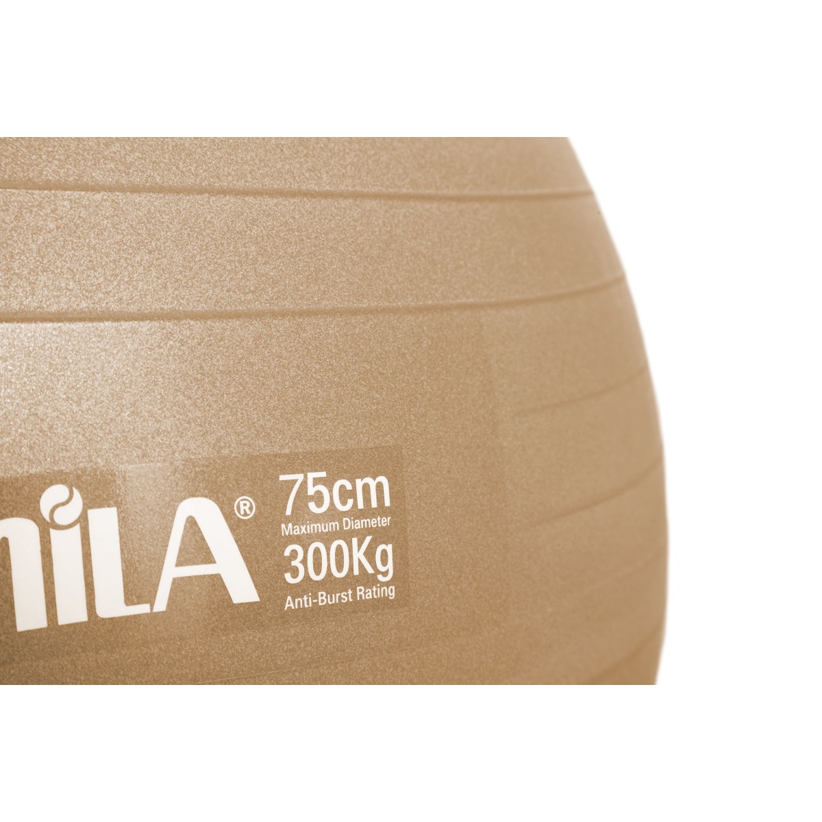 Μπάλα Γυμναστικής AMILA GYMBALL 75cm Χρυσή Bulk 48415