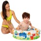 Φουσκωτή παιδική πισίνα Beach Buddies 3-ring Baby Pool INTEX 57106