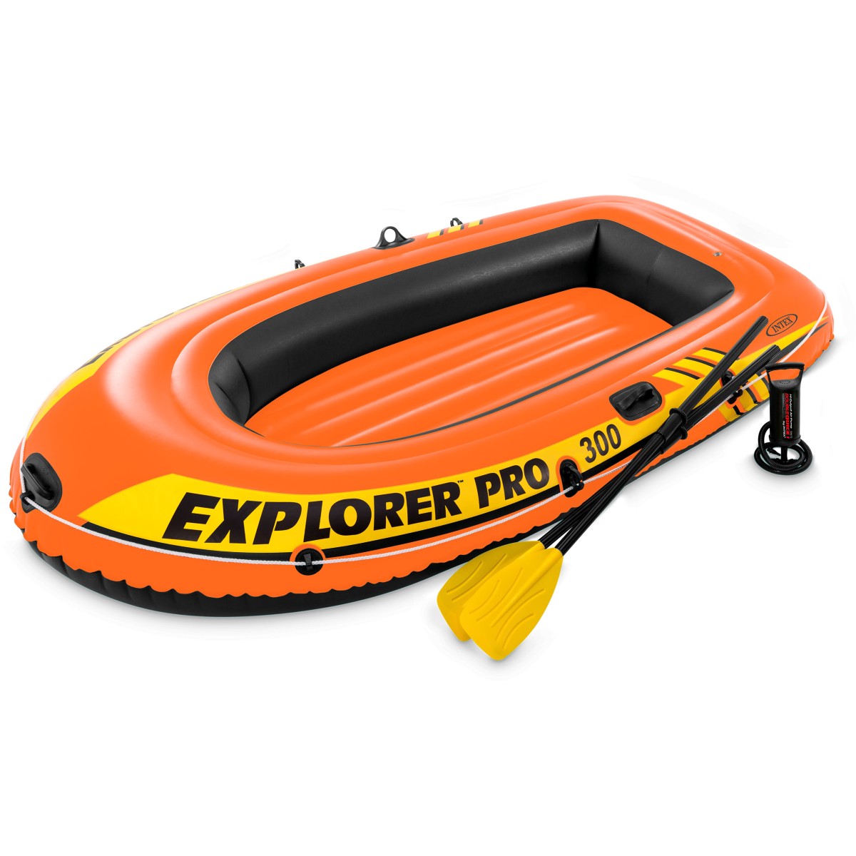 Φουσκωτή Βάρκα Explorer Pro 300 SET (με κουπιά & τρόμπα) INTEX 58358