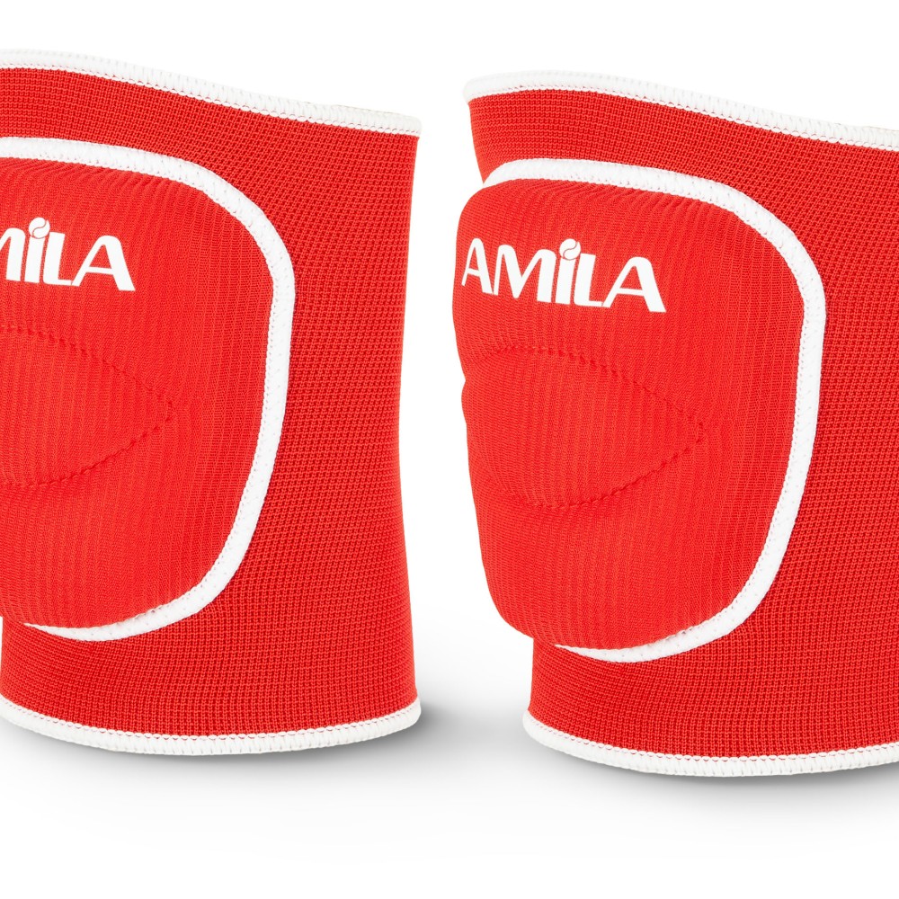 Επιγονατίδα Volley με Foam AMILA Κόκκινη Small 83006