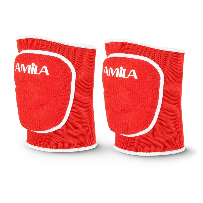 Επιγονατίδα Volley με Foam AMILA Κόκκινη Medium 83007