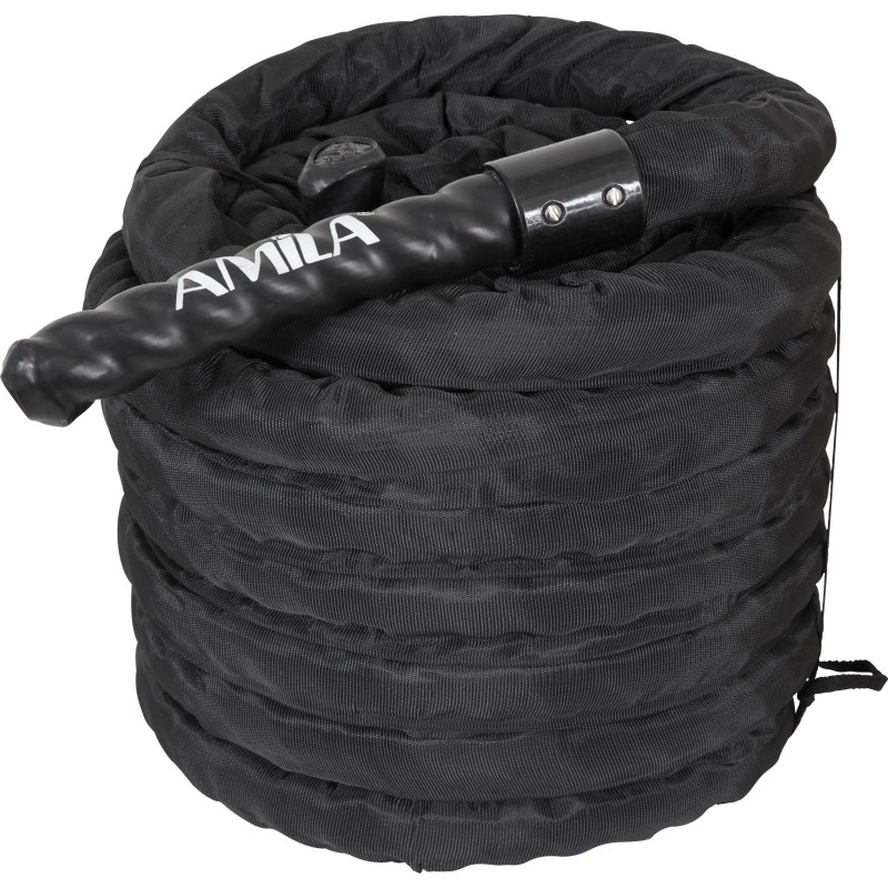 AMILA Battle Rope PVC Handles 15m 84551 AMILA