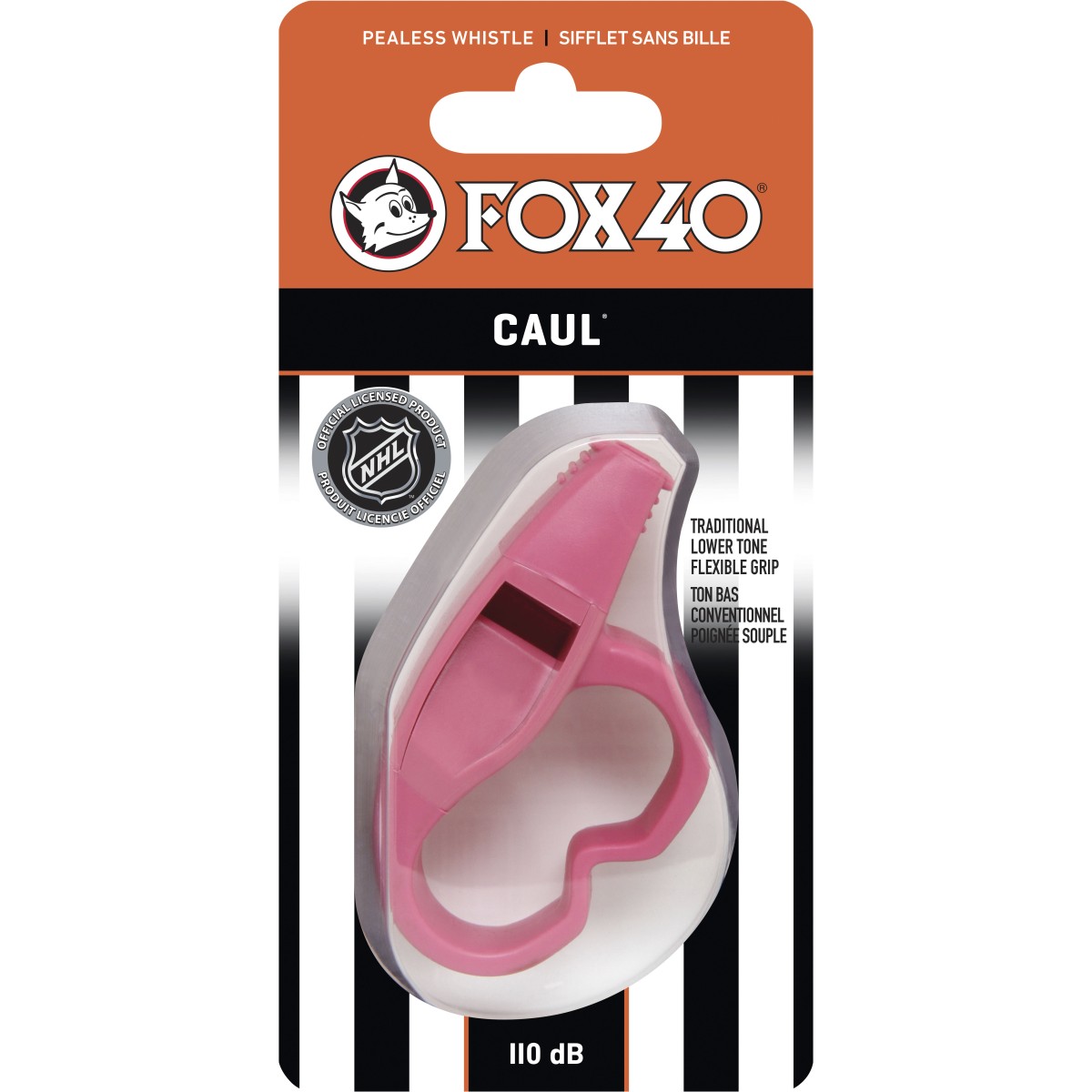 Σφυρίχτρα FOX40 Caul Fingergrip Ροζ 85000408