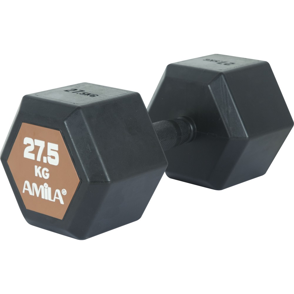 Aλτήρας Εξάγωνος Original Rubber H - 27,5Kg 90598 AMILA