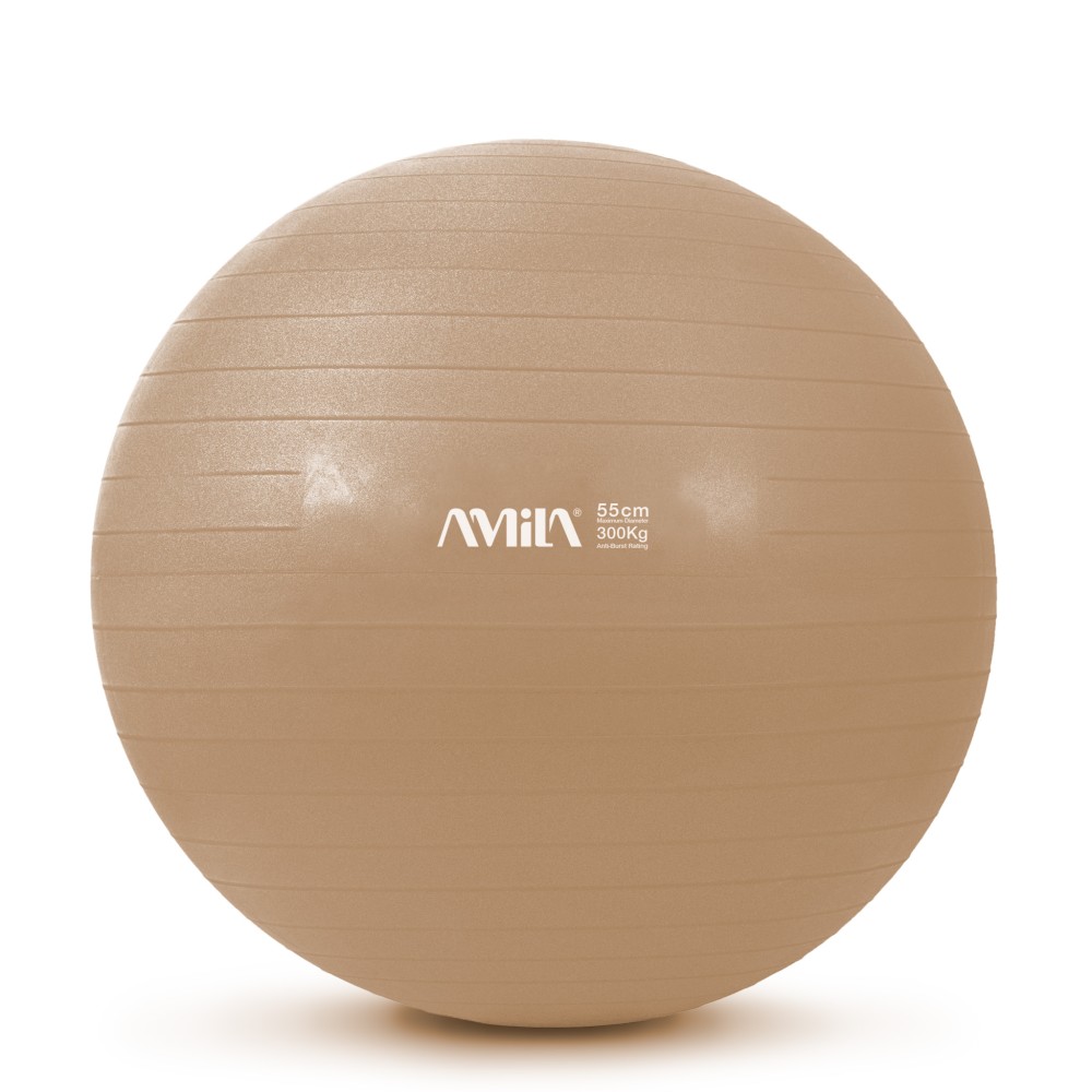 Μπάλα Γυμναστικής AMILA GYMBALL 55cm Χρυσή 95829