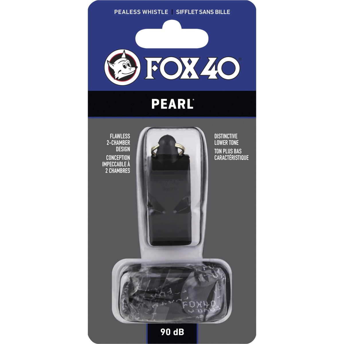 Σφυρίχτρα FOX40 Pearl Safety με Κορδόνι 97030008