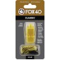 Σφυρίχτρα FOX40 Classic Safety Κίτρινη με Κορδόνι 99030208