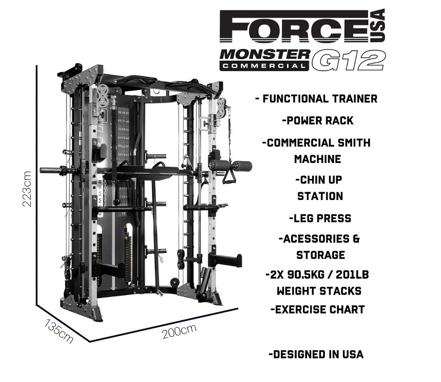 Force USA G12 (Smith, Crossover, Κλωβός Δύναμης)